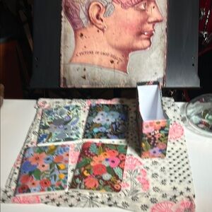 Rifle Paper Co. set of Four, Small, Lined Notebooks in a Matching Case